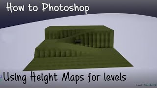 How To Make Height Maps In Photoshop [upl. by Balough452]