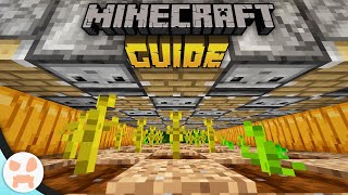 AUTOMATIC PUMPKIN FARM  The Minecraft Guide  Tutorial Lets Play Ep 55 [upl. by Inalel]