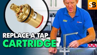 How to Replace a Ceramic Cartridge 💧 Dripping Tap Fix [upl. by Irak146]