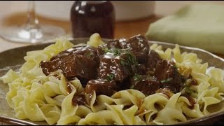 How to Make Beef Tips  Beef Recipes  Allrecipescom [upl. by Bred]