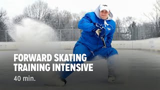 iTrain Hockey Forward Skating Training Intensive [upl. by Nnyleuqaj]