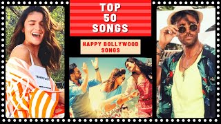 Top 50 HAPPY BOLLYWOOD Songs [upl. by Eniagrom]