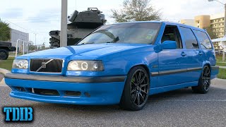 BIG TURBO Volvo 850R Wagon Review Grandmas 5 Cylinder Fury [upl. by Gant]