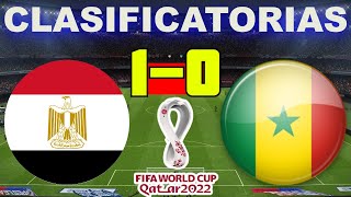 Egipto vs Senegal 10  Eliminatorias Africanas  25032022  Partido Completo HD [upl. by Htebarual]