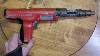 Hilti DX350 powder actuated tool [upl. by Anaej951]