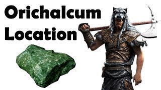 Skyrim Orichalcum Ore Mine Locations Mining Guide [upl. by Schilit]