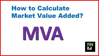 How to calculate market value added  MVA calculation  FINEd [upl. by Lanos263]