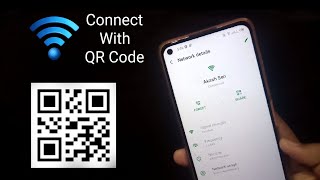 How To Connect Wifi With QR Code in Android  WIFI CONNECT WITH QR CODE [upl. by Lyrpa]