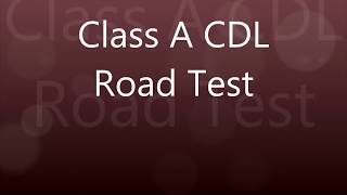 CDL test Class A 2024 quotRoad Testquot [upl. by Aziram606]