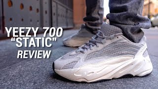 Adidas Yeezy Boost 700 V2 Static Review amp On Feet [upl. by Htyderem]