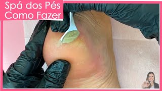 Como Fazer Spa dos Pes Passo a Passo [upl. by Ephram]