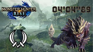 Monster Hunter Rise High Rank Magnamalo Dual Blade Solo 0404quot89 [upl. by Dawna]