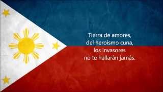 The Philippine National Anthem in EspañolEnglish amp Tagalog [upl. by Ameyn462]