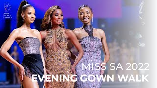 Miss SA 2022 Finale  Evening Gown Walk [upl. by Irim712]