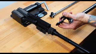 How to Install an AR15 Barrel and Handguard [upl. by Priestley498]