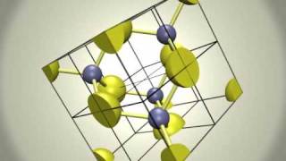 ZincBlende Sphalerite Lattice or ZincIron Sulfide Lattice [upl. by Eldora]