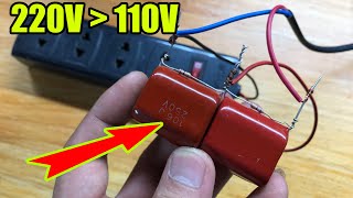 Simple convert 220V to 110V [upl. by Odelia245]