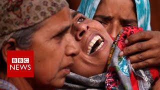 Kashmirs violent year  BBC News [upl. by Oilejor]