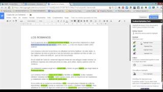 Haciendo resúmenes y esquemas con Google Apps [upl. by Akalam]