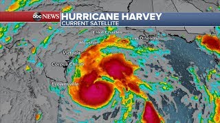 Hurricane Harvey live stream Storm makes landfall in Texas [upl. by Ancel]