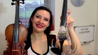 ELECTRIC Violin  ACOUSTIC Violin Differences amp Review [upl. by Aikemaj23]