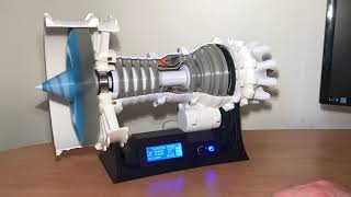 Fully Powered 3D Printed Jet Engine [upl. by Nawad]