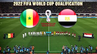 Egypt vs Senegal  2022 FIFA World Cup Qualifiers [upl. by Nosmas96]