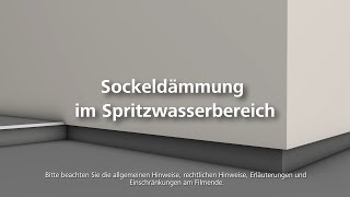 Sockeldämmung  Wärmedämmung  WDVS  FassadendämmungVerarbeitung [upl. by Harimas]