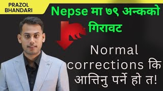 Nepse technical analysis Nepali share news  prazol bhandari Nepse [upl. by Howie]