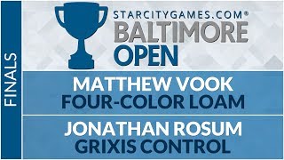 SCGBALT Finals  Matthew Vook vs Jonathan Rosum Legacy [upl. by Ecilef]