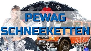 Schneeketten Pewag  Pewag Schneeketten im Vergleich  Brenta Snox Pro Servo [upl. by Clayberg]