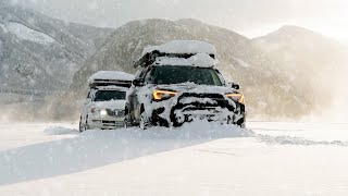 Winter Camping in Snowstorm  Escape Mission While Blizzard ASMR LX470 4Runner  S2Ep4 [upl. by Cai436]