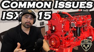 Most Common Issues Cummins ISX15 Fuel Pump failureAftertreatment Faults High Crank Case pressure [upl. by Dilahk]