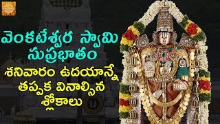 Sri Venkateswara Swamy Suprabhatam  Lord Balaji Slokas And Mantras  Devotional TV [upl. by Olegnad]