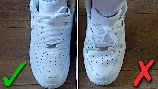 How To Prevent Creases in Air Force 1s BEST WAY [upl. by Grose301]