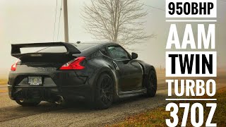 Nissan 370Z Twin Turbo  950BHP  GTR Killer StillenAAM Tuned 700WHP [upl. by Lai]