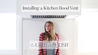 How to Build a Custom Range Hood [upl. by Airamahs187]