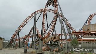 Copperhead Strike full line queue and ride [upl. by Whitcher]