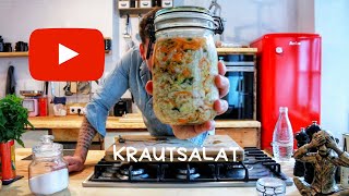 Krautsalat selber machen  Einlegen Fermentieren Pickeln [upl. by Woodcock]