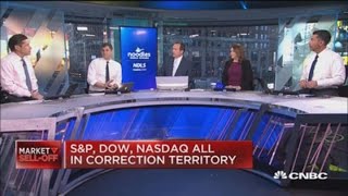 Dow drops 1100 points continues fastest 10 drop in history [upl. by Relyk222]