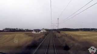 TRAIN DRIVERS VIEW Halden to Oslo [upl. by Aneet290]