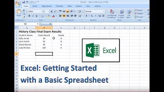 Excel HowTo Starting a Basic Spreadsheet [upl. by Rosenquist9]