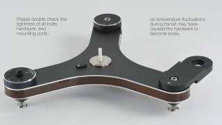 Turntable Innovation Basic and tonearm TT 5 from Clearaudio  user manual [upl. by Emili695]