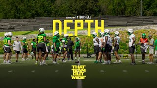 That Team Out West  Depth  Fall Camp Week 4 [upl. by Tiersten699]