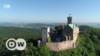 Wartburg Castle – Home to Luthers Bible  DW English [upl. by Litt]