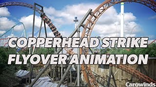 Copperhead Strike Flyover Animation [upl. by Nolahp]