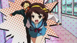 Super Driver AMV  Suzumiya Haruhi Season 2 Full OP Song  Video [upl. by Ennahs]