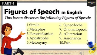 Top22 Figures of Speech in English Part1 [upl. by Wassyngton]