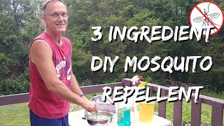 3 Ingredient DIY Mosquito Repellent [upl. by Farris]