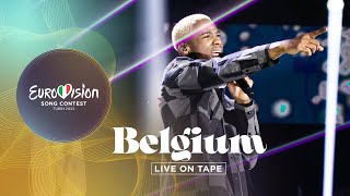 Jérémie Makiese  Miss You  Belgium 🇧🇪  Live On Tape  Eurovision 2022 [upl. by Naz362]